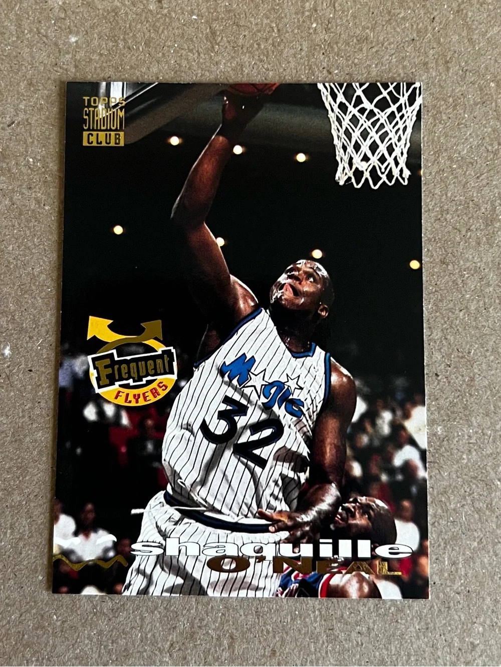 1993-94 Topps Stadium Club - Frequent Flyers Shaquille O'Neal #358 Orlando Magic